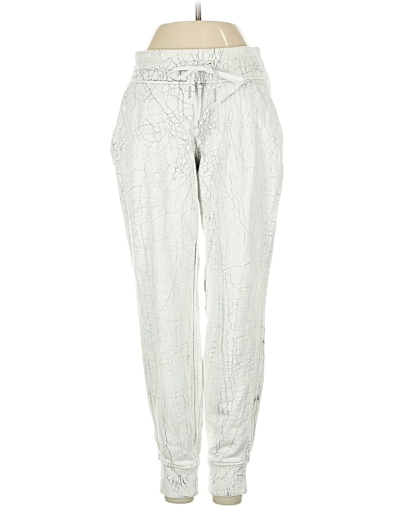 Pre-owned Lululemon Athletica Casual Pants In Silver