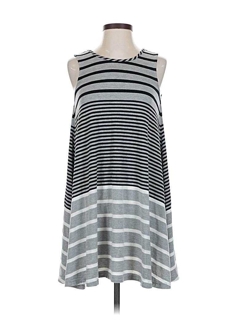 Pre-owned Alya Casual Dress In Gray