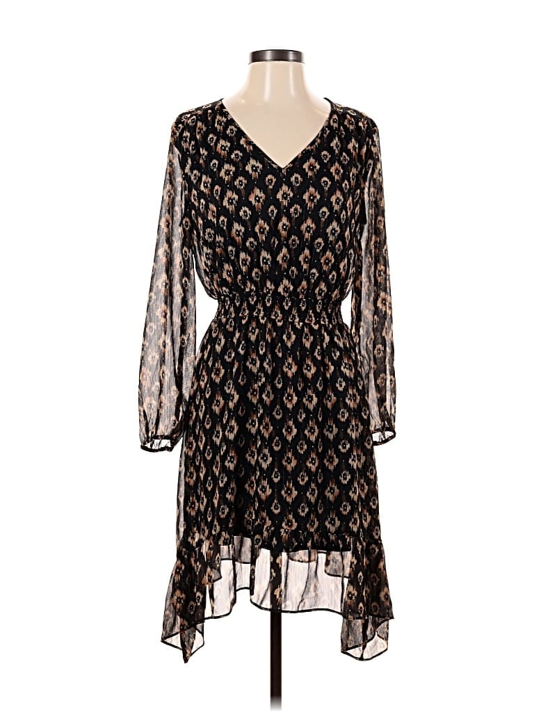 Pre-owned Maurices Casual Dress In Black