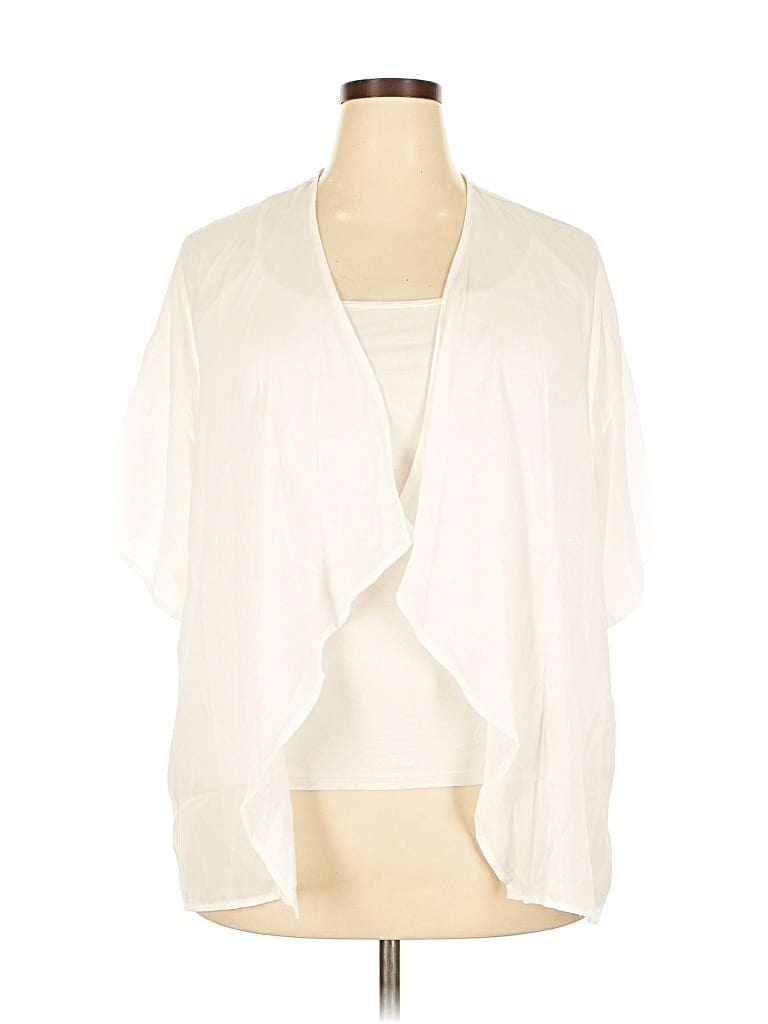 Pre-owned Unbranded Kimono In White
