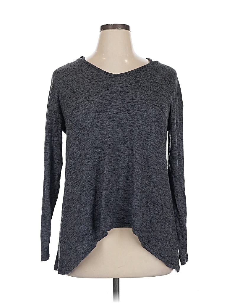Pre-owned Juicy Couture Pullover Sweater In Gray