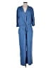 a loves a Solid Blue Jumpsuit Size M - photo 1