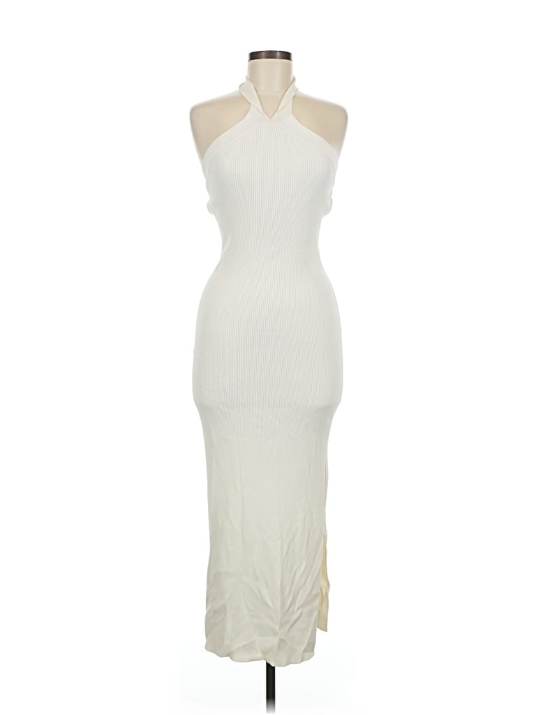 Pre-owned Wilfred Cocktail Dress In White