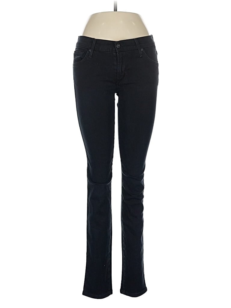 Pre-owned James Jeans Jeggings In Black