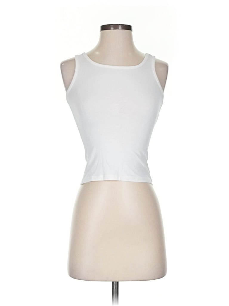 Pre-owned Old Navy Tank Top White Strapless Neckline Tops
