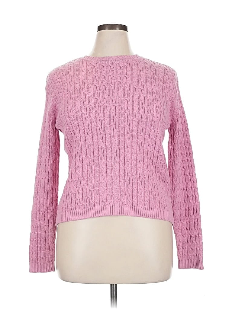 KAREN SCOTT Pre-owned Pullover Sweater In Pink