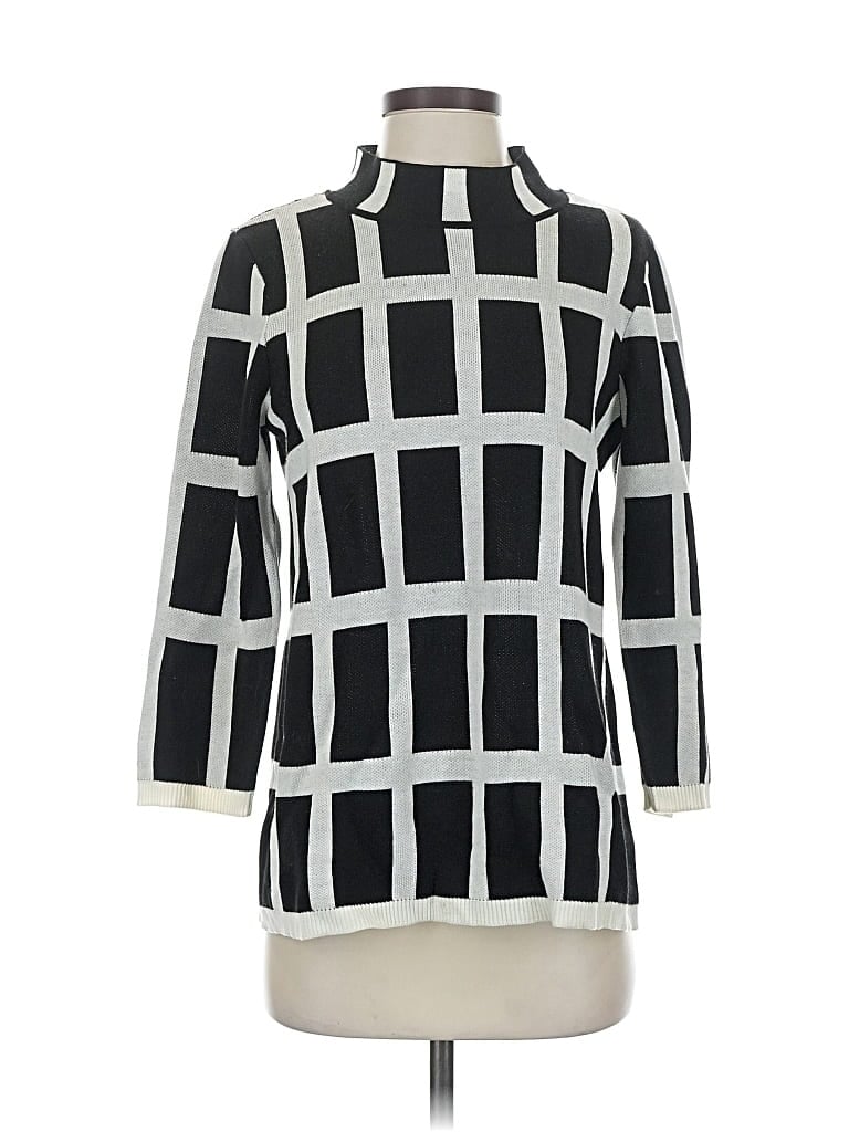 Pre-owned Preston & York Turtleneck Sweater In Black