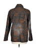 Chico's 100% Cotton Paisley Brown Jacket Size Lg (2) - photo 2