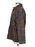 Chico's 100% Cotton Paisley Brown Jacket Size Lg (2) - photo 5