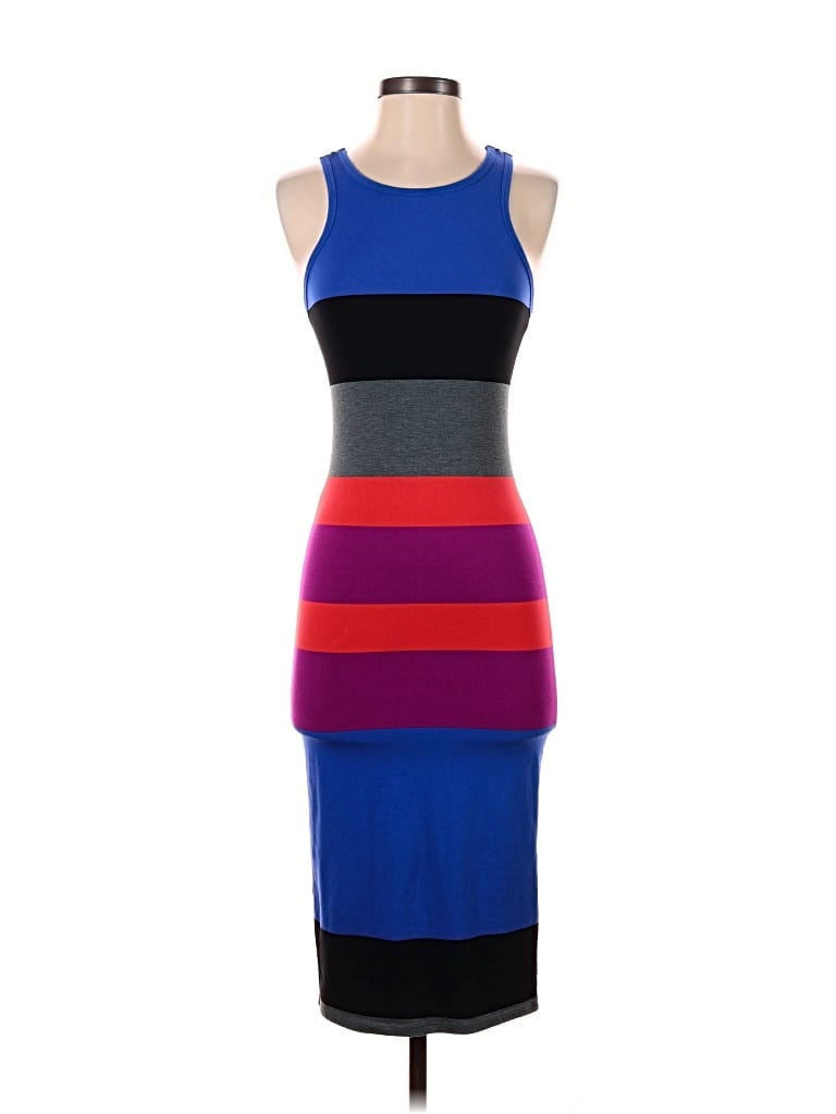 Pre-owned Express Cocktail Dress In Blue