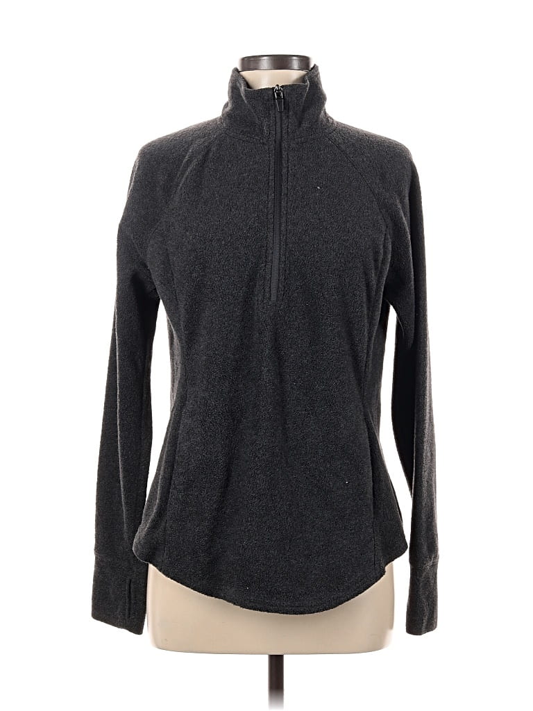 Pre-owned Active By Old Navy Fleece Jacket In Gray