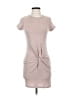 Audrey 3+1 Solid Pink Casual Dress Size S - photo 1