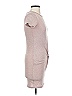 Audrey 3+1 Solid Pink Casual Dress Size S - photo 4