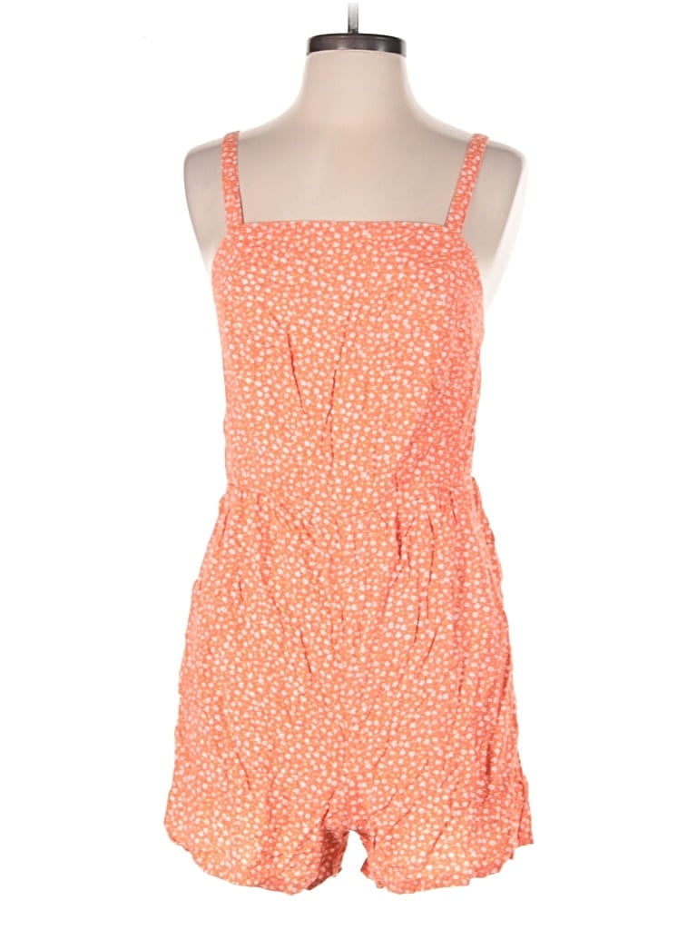 Pre-owned Old Navy Romper In Orange