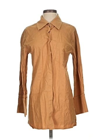 Camila Coelho Long Sleeve Button-Down Shirt (view 1)