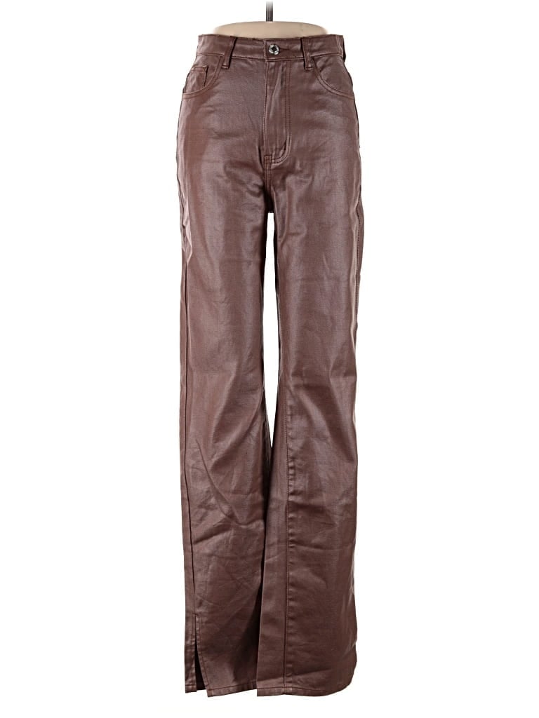 Pre-owned Prettylittlething Jeans In Brown