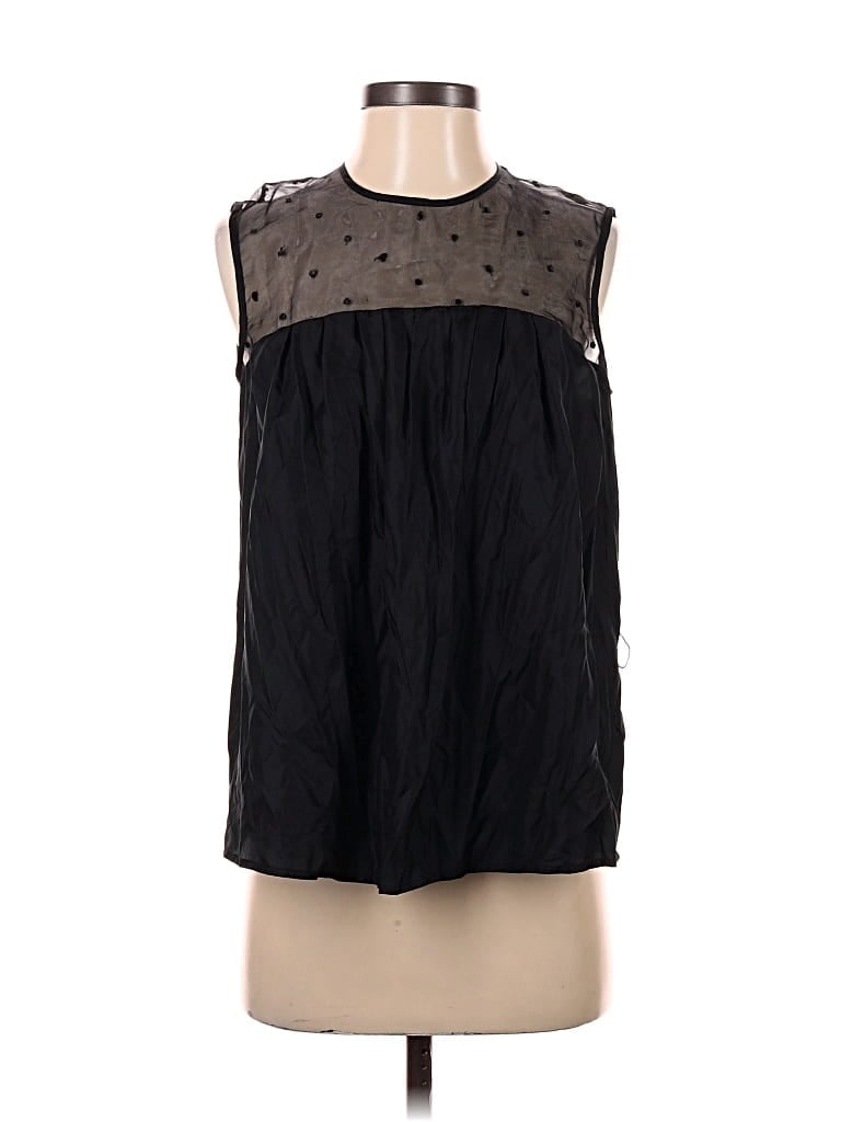 Pre-owned Isaac Mizrahi For Target Sleeveless Blouse In Black