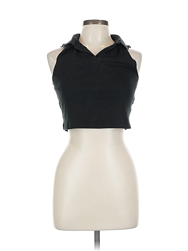 Pre-owned Sonoma Goods For Life Sleeveless Blouse In Black
