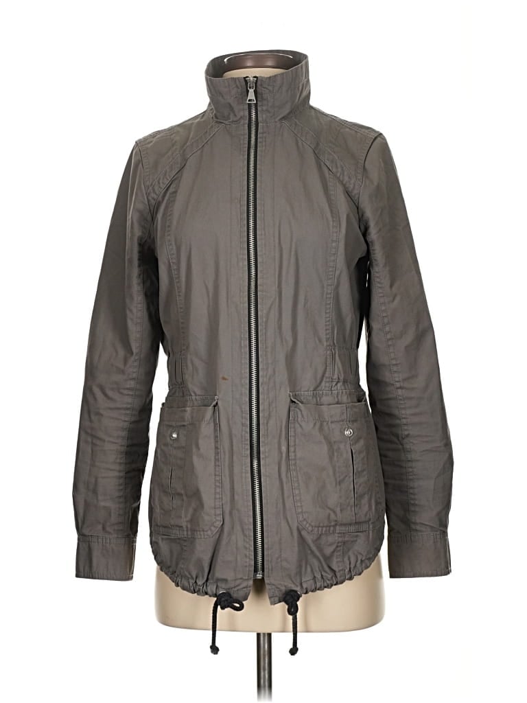 Pre-owned Express Jacket In Gray