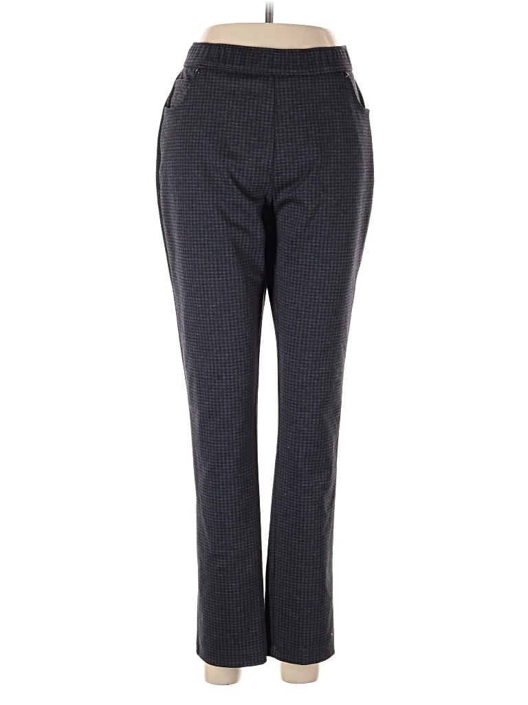 Pre-owned Susan Graver Dress Pants In Gray