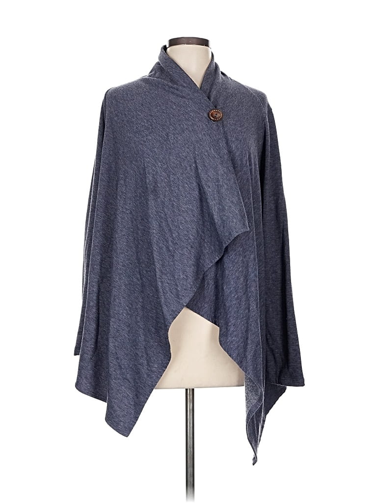 Pre-owned Bobeau Cardigan Sweater In Blue