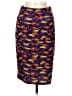 Lularoe Print Purple Formal Skirt Size M - photo 1