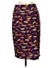 Lularoe Print Purple Formal Skirt Size M - photo 2