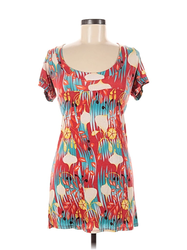 Pre-owned Ambiance Apparel Casual Dress In Red