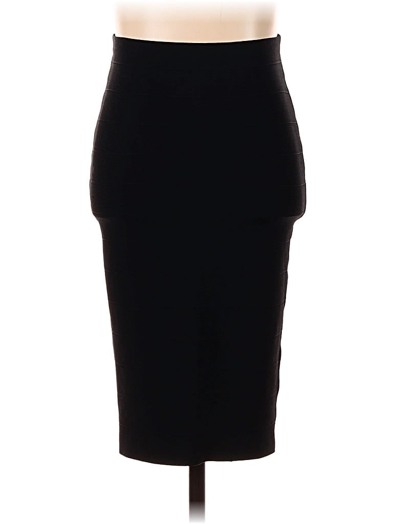 Pre-owned Guess Formal Skirt In Black