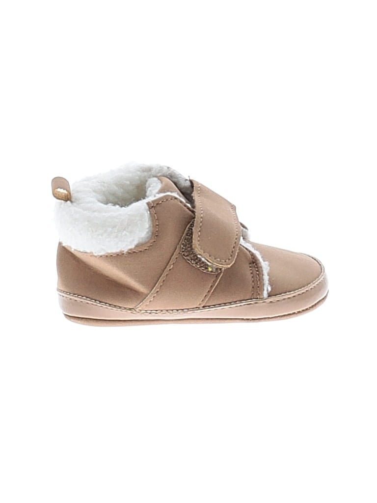Pre-owned Carter's Babies' Booties In Brown