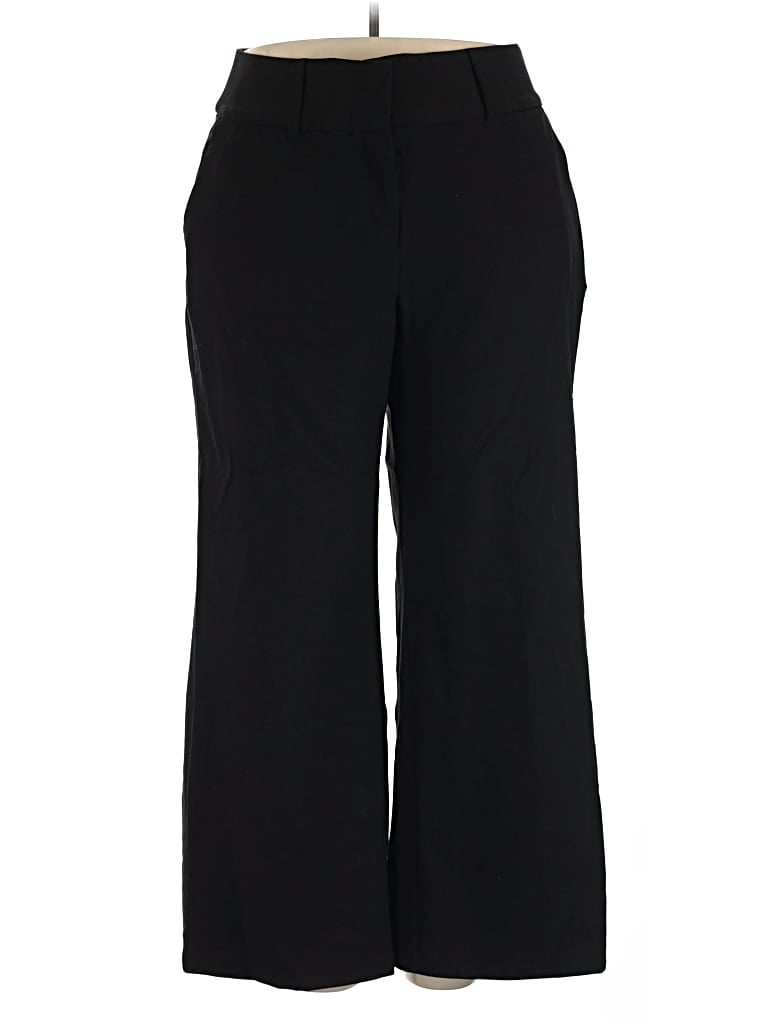 Pre-owned Lane Bryant Dress Pants In Black