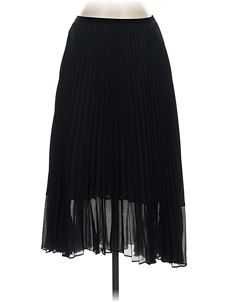 Pre-owned White House Black Market Formal Skirt In Black