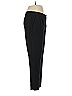 Trouve 100% Polyester Solid Black Dress Pants Size 6 - photo 4