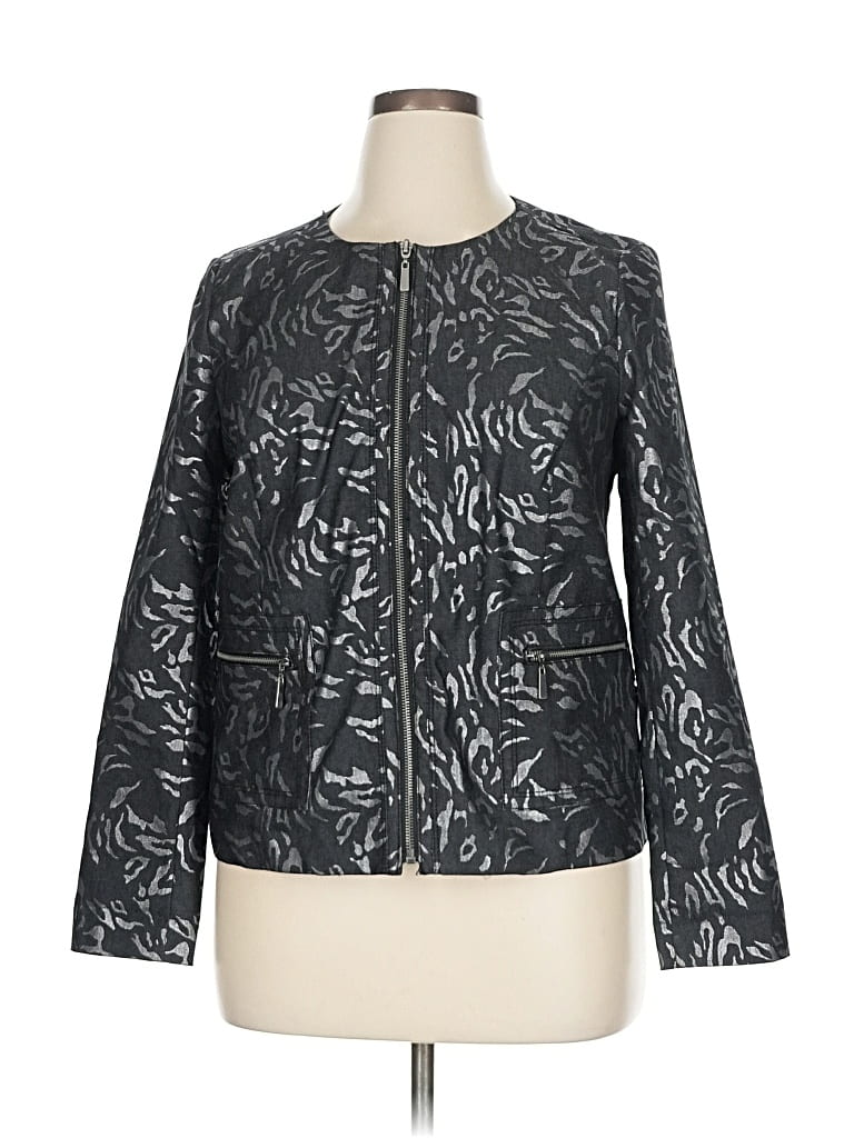 Pre-owned Dana Buchman Jacket In Black