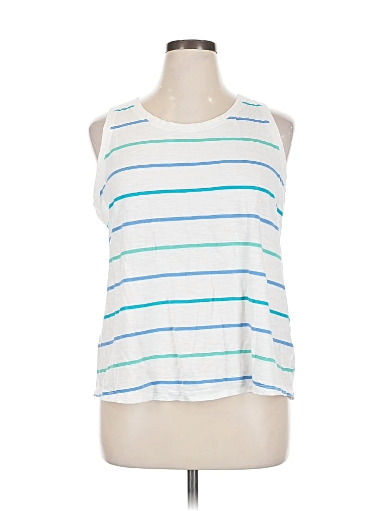 CABI Pre-owned Sleeveless T-shirt In White