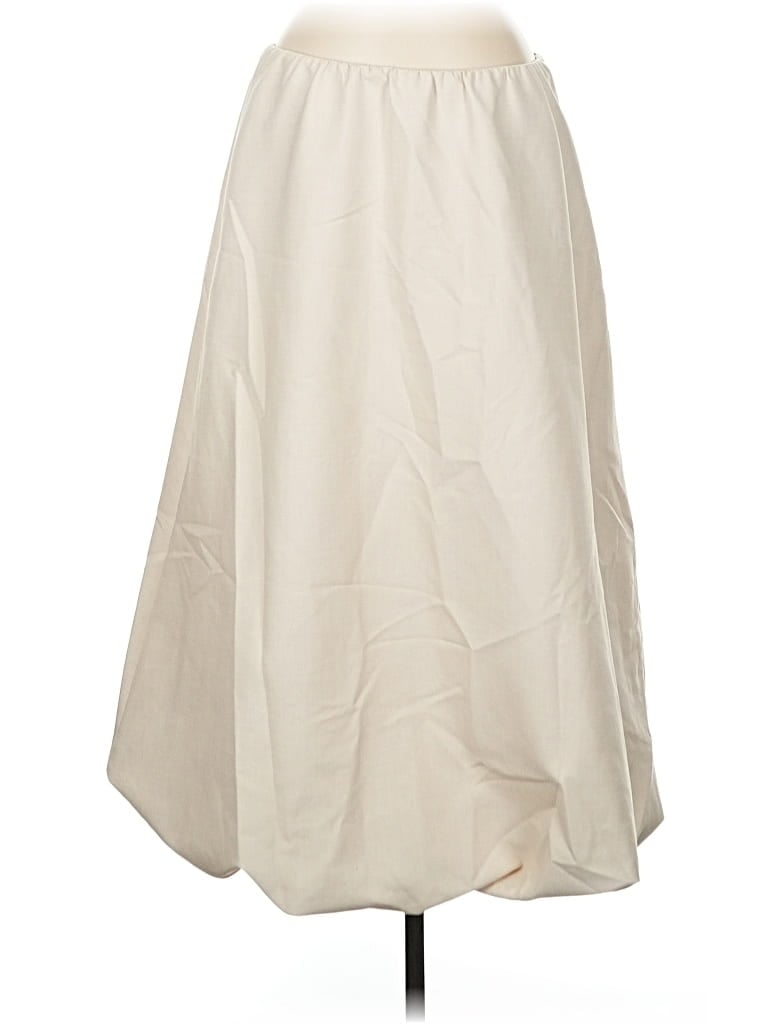 Pre-owned Mng Formal Skirt In White