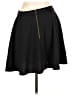 Halogen Solid Black Casual Skirt Size L - photo 2