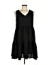 Unbranded Solid Black Casual Dress Size M - photo 1