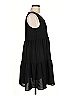 Unbranded Solid Black Casual Dress Size M - photo 4