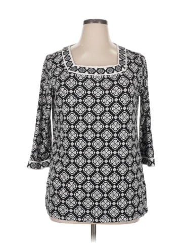 Magnolia Grace 3/4 Sleeve Blouse (view 1)