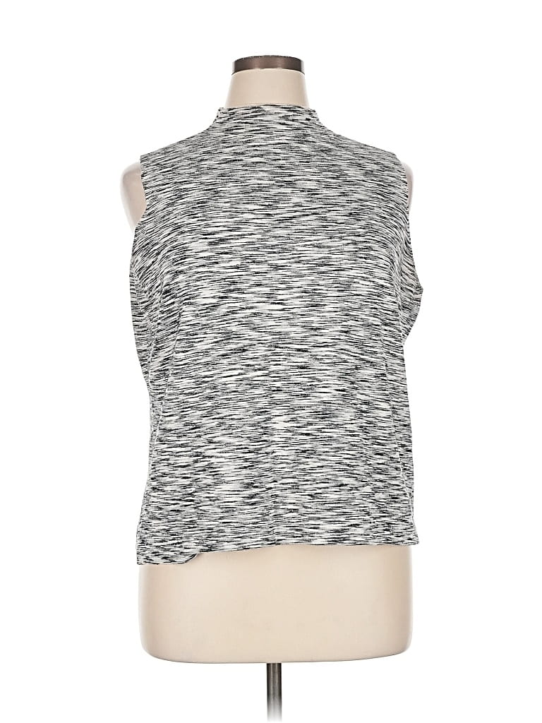 Pre-owned Nine West Sweater Vest In Gray