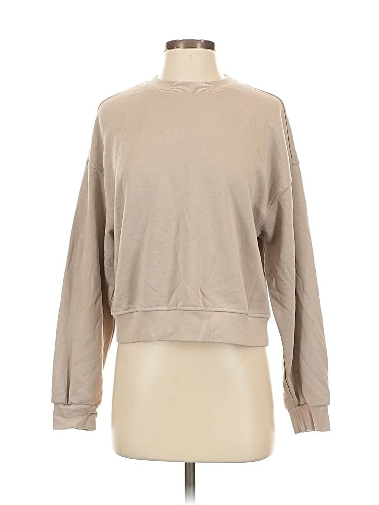 Pre-owned Divided By H&m Sweatshirt In Brown