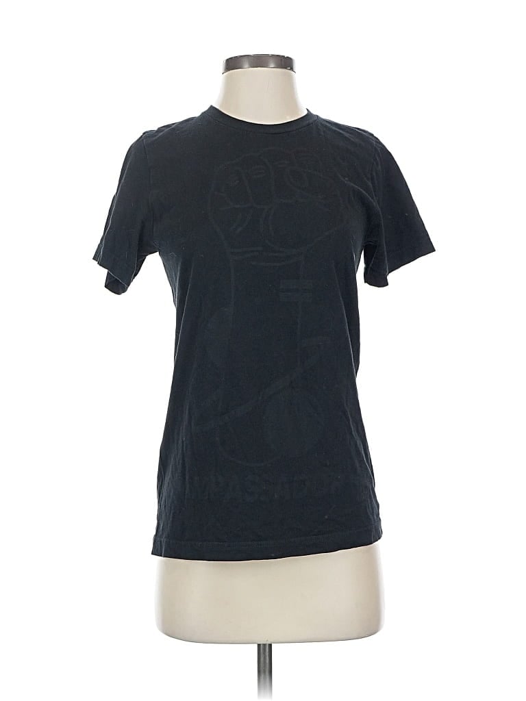 CANVAS Pre-owned Short Sleeve T-shirt In Black
