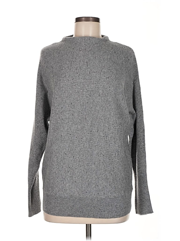 Pre-owned Max Studio Pullover Sweater In Gray