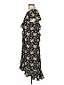 Max Studio Floral Black Casual Dress Size L - photo 5