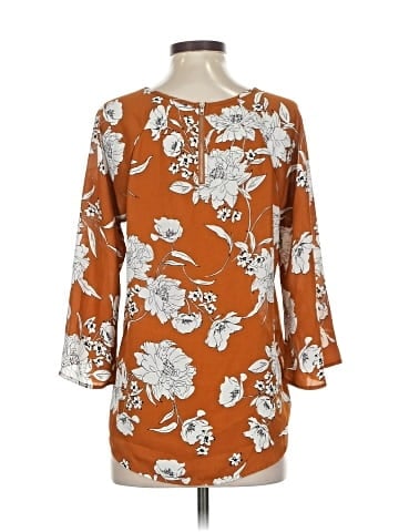 Crescent 3/4 Sleeve Blouse (view 2)