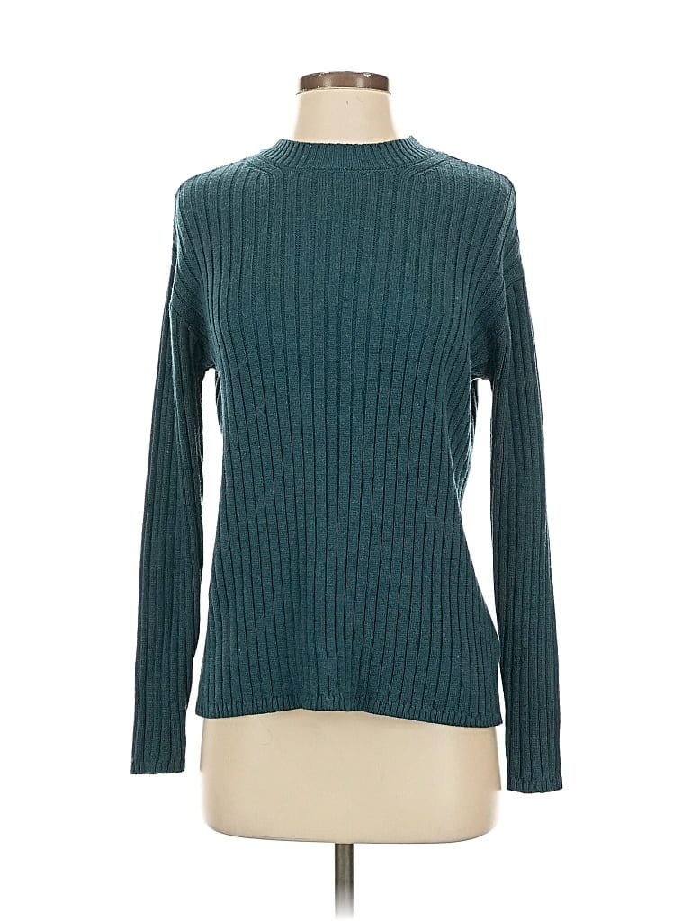Pre-owned Jessica Simpson Turtleneck Sweater In Blue