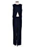 Club Monaco 100% Polyester Solid Blue Jumpsuit Size 00 - photo 2