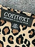 Context 100% Polyester Brown Long Sleeve Blouse Size M - photo 7