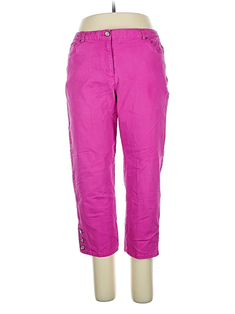 Pre-owned Ruby Rd. Casual Pants In Pink